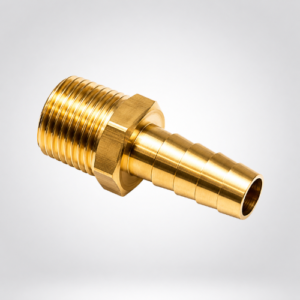 Brass Reducing Hose Nipple Male