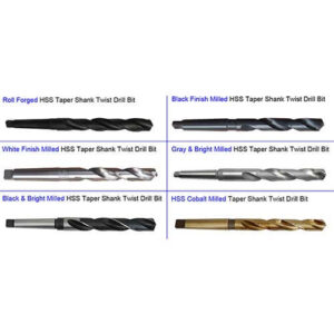 Taper shank drill