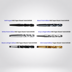 Taper shank drill