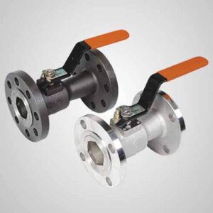 Ball valve single piece