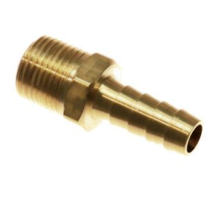 Brass Reducing Hose Nipple Male
