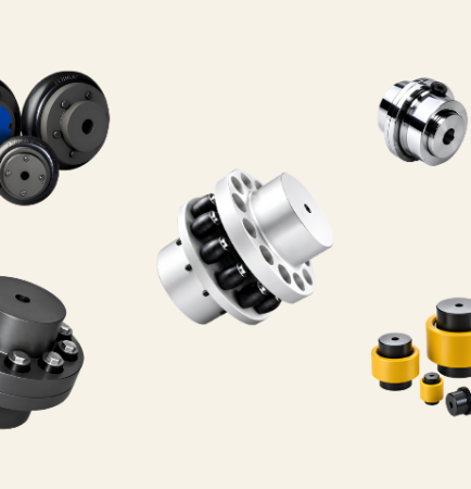 industrial couplings based on torque, shaft size, alignment